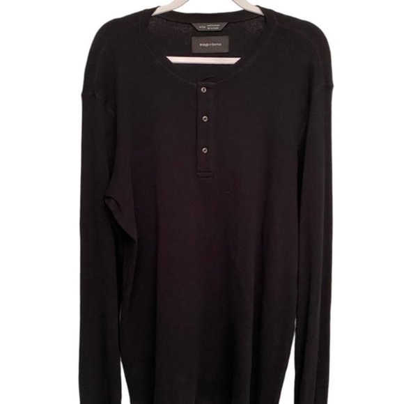 Wings + Horns Other - SOLD Wings + Horns XL Black Longsleeve Shirt